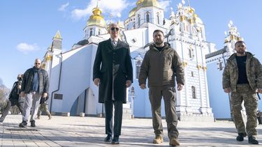 El presidente Biden durante visita a Kiev: Ucrania resiste. La democracia resiste