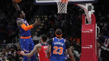 Knicks remontan y vencen 115-109 a Wizards