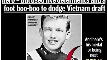 donald trump: la investigacion que lo coloca como un cobarde