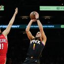 Con 58 puntos de Booker, Suns le dan la vuelta a Pelicans