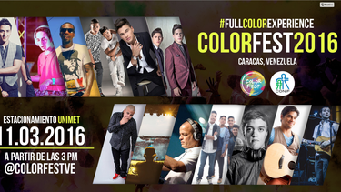 color fest: artistas venezolanos unidos por los ninos con cancer ? evento organizado por acosta  brothers y honu producciones.