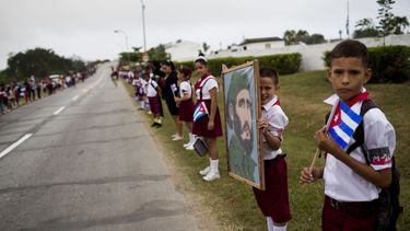 Cenizas de Fidel Castro llegan a Santiago de Cuba