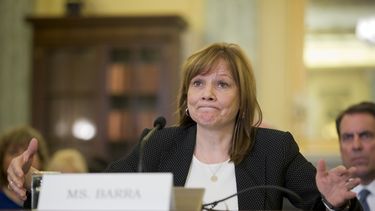 americateve | La directora general de General Motors Mary Barra declara en el Capipolio de Washington el mi&eacute;rcoles, 2 de abril del 2014 ante la Subcomisi&oacute;n de Comercio, Ciencias y Transporte. (Foto AP/Pablo Mart&iacute;nez Monsivais)