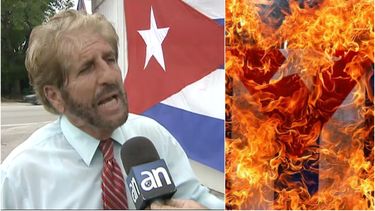 vigilia mambisa a protestantes venezolanos: la bandera cubana se respeta