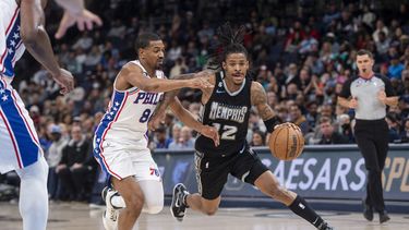 Grizzlies vencen 117-109 a 76ers; Morant anota 28 puntos