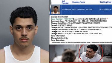 Cubano de Miami se incrimina en videos y acaba arrestado por fraude, drogas, armas y maltrato animal por santería